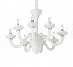 Итальянские Свет - Люстра WHITE LADY SP8 Итальянские Свет - Люстра WHITE LADY SP8 фабрика Ideal Lux