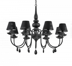 Итальянские Свет - Люстра BLANCHE SP8 Итальянские Свет - Люстра BLANCHE SP8 фабрика Ideal Lux