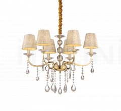 Итальянские Свет - Люстра PANTHEON SP6 Итальянские Свет - Люстра PANTHEON SP6 фабрика Ideal Lux