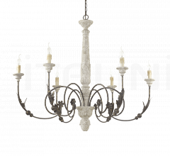 Итальянские Люстры - Люстра VOLTERRA SP6 Итальянские Люстры - Люстра VOLTERRA SP6 фабрика Ideal Lux