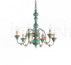 Итальянские Свет - Люстра PISA SP6 фабрика Ideal Lux