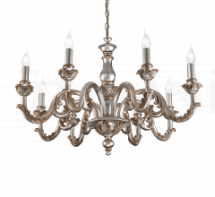 Итальянские Свет - Люстра GIGLIO SP8 фабрика Ideal Lux