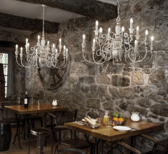 Итальянские Люстры - Люстра PALIO SP12 Итальянские Люстры - Люстра PALIO SP12 фабрика Ideal Lux