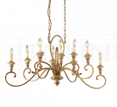 Итальянские Свет - Люстра CORTINA SP10 фабрика Ideal Lux