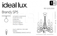 Люстра BRANDY SP5 Ideal Lux