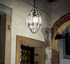 Итальянские Свет - Подвесной светильник ANFORA SP1 SMALL фабрика Ideal Lux