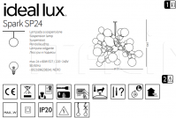 Подвесной светильник SPARK SP24 Ideal Lux