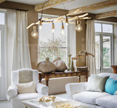 Итальянские Люстры - Люстра DRIFTWOOD SP6 Итальянские Люстры - Люстра DRIFTWOOD SP6 фабрика Ideal Lux