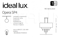 Люстра OPERA SP4 Ideal Lux