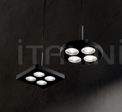 Итальянские Свет - Подвесной светильник GARAGE SP4 ROUND фабрика Ideal Lux