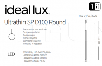 Подвесной светильник ULTRATHIN D100 ROUND Ideal Lux