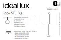 Подвесной светильник LOOK SP1 D12 Ideal Lux