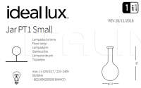 Напольный светильник JAR PT1 SMALL Ideal Lux