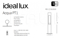 Напольный светильник ACQUA PT1 Ideal Lux