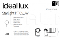 Напольный светильник STARLIGHT PT 05.5W 3000K Ideal Lux