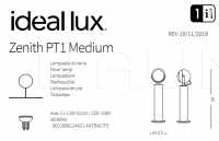 Напольный светильник ZENITH PT1 MEDIUM Ideal Lux