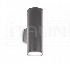 Итальянские Уличные светильники - Настенный светильник GUN AP2 BIG фабрика Ideal Lux