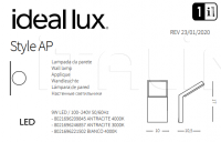 Настенный светильник STYLE AP Ideal Lux