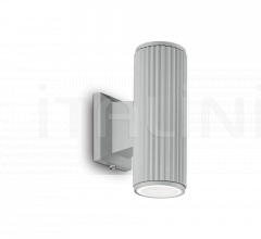 Итальянские Уличные светильники - Настенный светильник BASE AP2 фабрика Ideal Lux