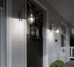 Итальянские Уличные светильники - Настенный светильник CIMA AP1 фабрика Ideal Lux