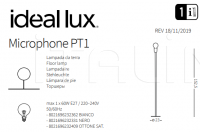 Напольный светильник MICROPHONE PT1 Ideal Lux