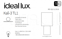 Настольная лампа KALI'-3 TL1 Ideal Lux