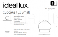 Настольный светильник CUPCAKE TL1 SMALL Ideal Lux