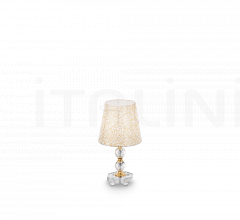 Итальянские Настольные светильники - Настольная лампа QUEEN TL1 SMALL Итальянские Настольные светильники - Настольная лампа QUEEN TL1 SMALL фабрика Ideal Lux