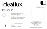 Потолочный светильник PAULINE PL5 Ideal Lux
