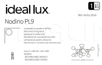 Потолочный светильник NODINO PL9 Ideal Lux