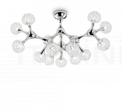 Итальянские Потолочные светильники - Потолочный светильник NODI CRYSTAL PL15 Итальянские Потолочные светильники - Потолочный светильник NODI CRYSTAL PL15 фабрика Ideal Lux