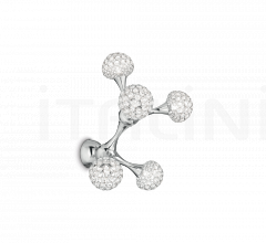 Итальянские Потолочные светильники - Потолочный светильник NODI CRYSTAL PL5 Итальянские Потолочные светильники - Потолочный светильник NODI CRYSTAL PL5 фабрика Ideal Lux