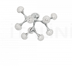 Итальянские Потолочные светильники - Потолочный светильник NODI CRYSTAL PL9 Итальянские Потолочные светильники - Потолочный светильник NODI CRYSTAL PL9 фабрика Ideal Lux