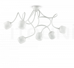 Итальянские Потолочные светильники - Потолочный светильник OCTOPUS PL6 Итальянские Потолочные светильники - Потолочный светильник OCTOPUS PL6 фабрика Ideal Lux