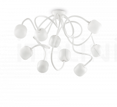 Итальянские Потолочные светильники - Потолочный светильник OCTOPUS PL9 Итальянские Потолочные светильники - Потолочный светильник OCTOPUS PL9 фабрика Ideal Lux