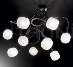 Итальянские Потолочные светильники - Потолочный светильник OCTOPUS PL9 Итальянские Потолочные светильники - Потолочный светильник OCTOPUS PL9 фабрика Ideal Lux