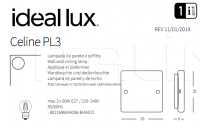 Светильник CELINE PL3 Ideal Lux