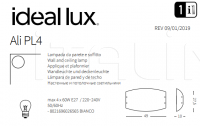 Светильник ALI PL4 Ideal Lux