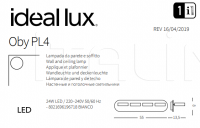 Светильник OBY PL4 Ideal Lux