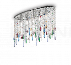 Итальянские Потолочные светильники - Потолочный светильник RAIN PL5 Итальянские Потолочные светильники - Потолочный светильник RAIN PL5 фабрика Ideal Lux