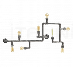 Итальянские Потолочные светильники - Светильник PLUMBER PL8 Итальянские Потолочные светильники - Светильник PLUMBER PL8 фабрика Ideal Lux