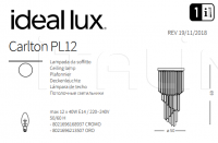 Потолочный светильник CARLTON PL12 Ideal Lux