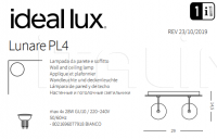 Светильник LUNARE PL4 Ideal Lux