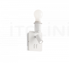 Итальянские Свет - Настенный светильник GEA MAP2 SQUARE Итальянские Свет - Настенный светильник GEA MAP2 SQUARE фабрика Ideal Lux