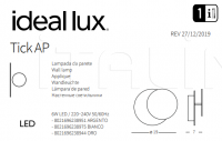 Настенный светильник TICK AP Ideal Lux