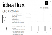 Настенный светильник CLIP AP2 MINI Ideal Lux