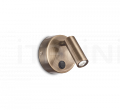 Итальянские Свет - Настенный светильник PAGE AP ROUND Итальянские Свет - Настенный светильник PAGE AP ROUND фабрика Ideal Lux