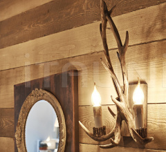 Итальянские Свет - Настенный светильник CHALET AP2 Итальянские Свет - Настенный светильник CHALET AP2 фабрика Ideal Lux