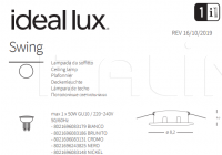 Потолочный светильник SWING Ideal Lux