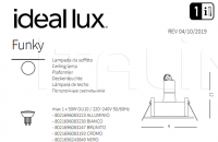 Потолочный светильник FUNKY Ideal Lux